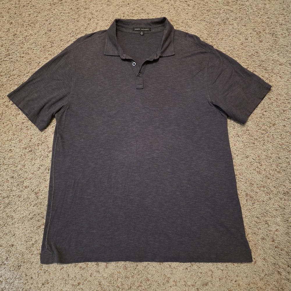 Robert Barakett Polo Shirt Mens XL Foster SS Modal Lightweight Casual Golf